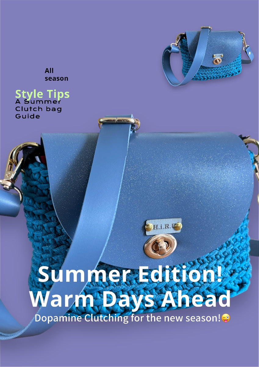 Lake Blue Clutch