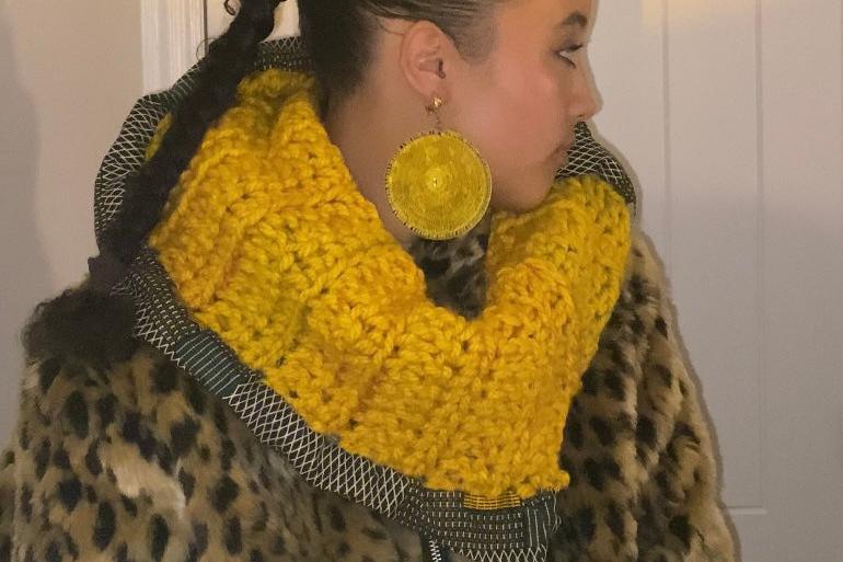 Chunky Knit Snood