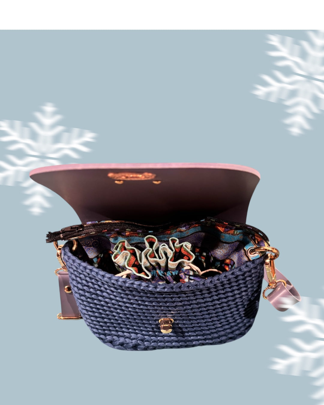 Lake Blue Clutch