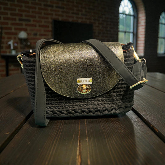 Midnight Black clutch